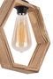 Opviq Lámpara de Araña Hexagon Natural
